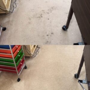 Spotty Carpet - Before and After